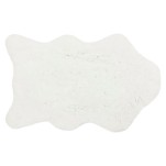 white accent rug